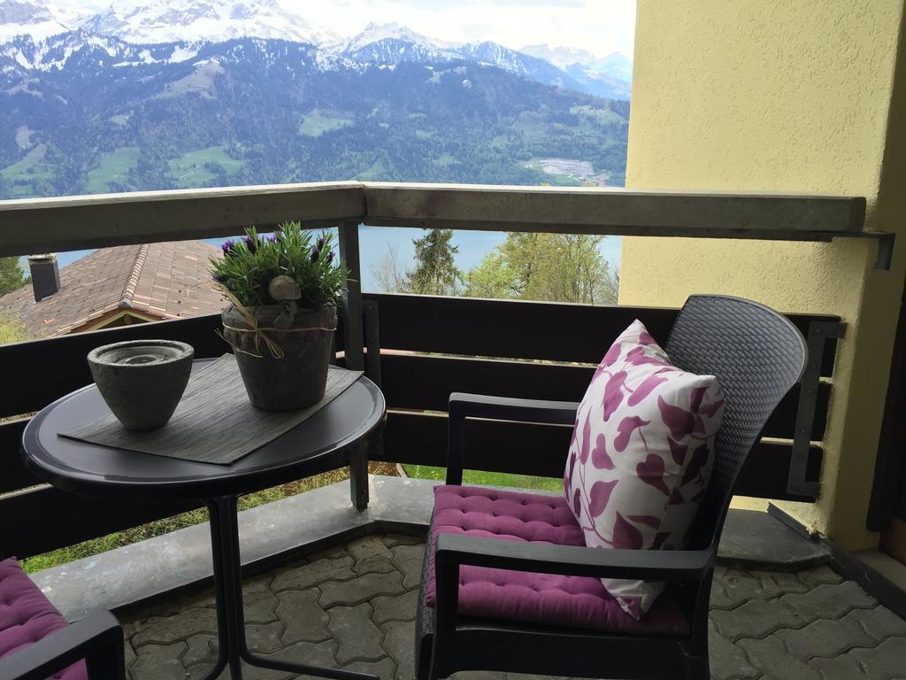 Apartments Seeblick Mit Anbindung An Ein 4-Sterne-Hotel Beatenberg Zewnętrze zdjęcie