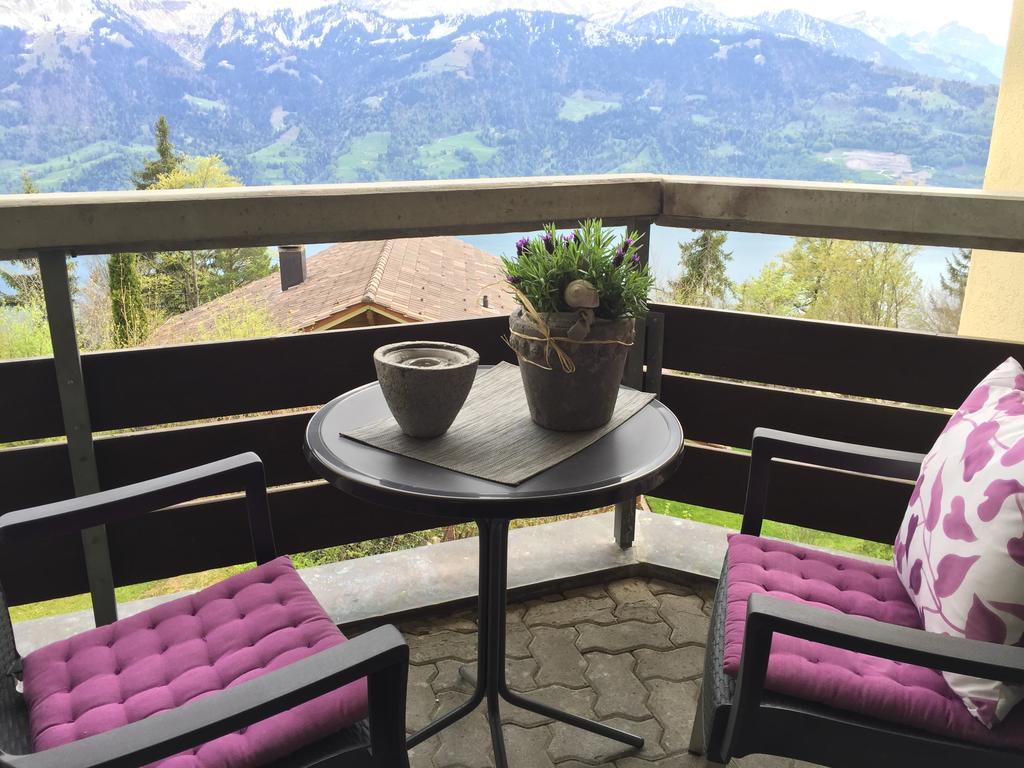 Apartments Seeblick Mit Anbindung An Ein 4-Sterne-Hotel Beatenberg Zewnętrze zdjęcie